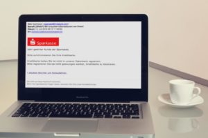 In diesem Text erfahren Sie, woran Sie die Phishing-Mails mit dem vermeintlichen Absender Sparkasse erkennen.