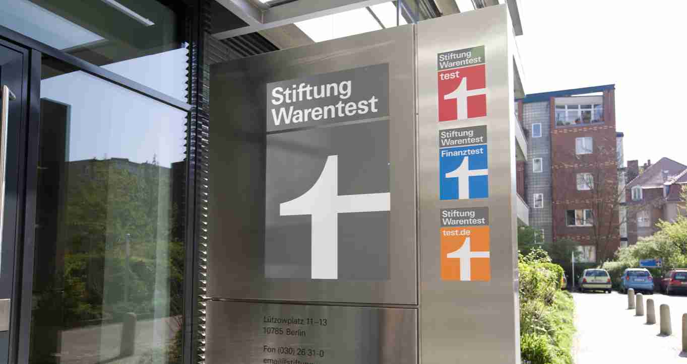 Stiftung Warentest Eingang