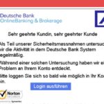 2016-10-24 Phishing- Deutsche Bank