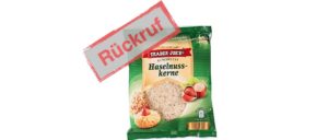 Aldi-Nord Rückruf Gemahlene Haselnusskerne