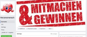 Facebook Gewinnspiel Herzensmensch