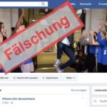 Facebook Seiten von Apple-fake