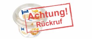 Rückruf REWE: ja! Brotaufstrich Geflügelsalat