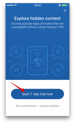 Smartphone per VPN im öffentlichen WLAN