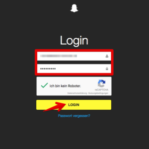 Snapchat Löschen Login