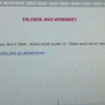 T-Online Phishing Nachricht