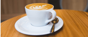 Tasse Kaffee Spende