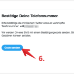 Twitter Anmeldebestätigung aktivieren