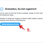 Twitter Anmeldebestätigung aktivieren