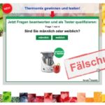 E-Mail "Jetzt Thermomix Produkttester werden" ist Betrug