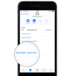 Kontakt sperren iPhone