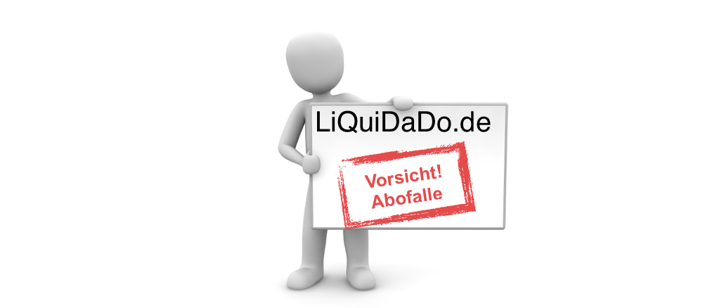LiQuiDaDo.de: Kleinanzeigenmarkt mit Abofalle