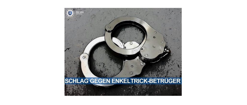 Polizei-Erfolg: 5 mutmaßliche Enkeltrickbetrüger verhaftet