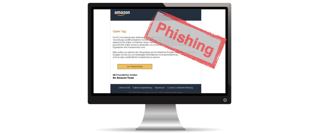 Vorsicht Betrug: Amazon-E-Mail zur eIDAS-Verordnung