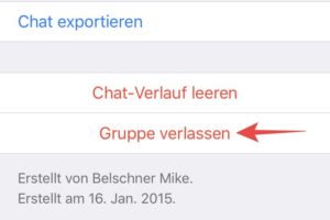 WhatsApp: Gruppe löschen - einfach erklärt