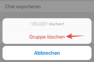 WhatsApp: Gruppe löschen - einfach erklärt