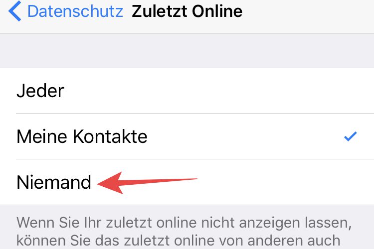 Online whatsapp verbergen zuletzt WhatsApp