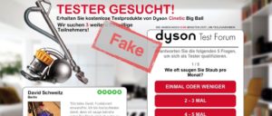 dyson Produkttester gesucht