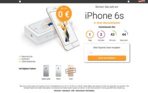 freie-auswahl-de Gewinnspiel iPhone 6S