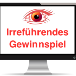 Irreführendes Gewinnspiel