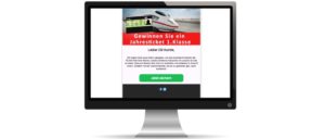 Gewinnspiel E-Mail der Deutschen Bahn ist Fake