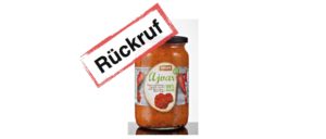 Rückruf: Natura Ajvar der Natura GmbH