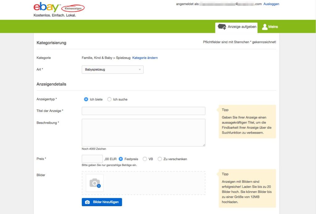 eBay Kleinanzeigen Was ist das und wie funktioniert es?