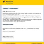 2017-01-11 Sicherheitsmitteilung Postbank Phishing