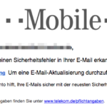 2017-01-17 Wichtig: Aktualisieren Sie Ihre E-Mail-Box Telekom Phishing