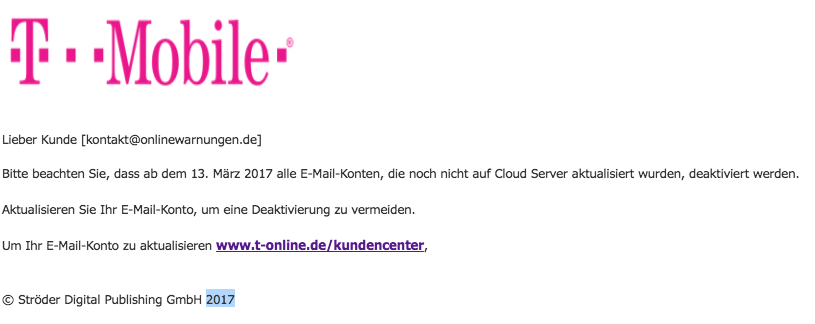 2017-03-13 E-Mail-Verifizierung Telekom T-Online Phishing