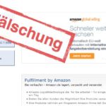 Amazon Seller Central Phishing E-Mail
