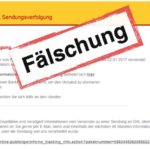 DHL Phishing Ihr DHL Paket ist auf dem weg