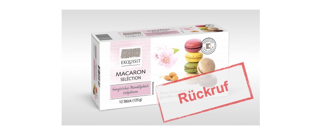 Exquisit Macaron Seléction - Rückruf bei Kaufland