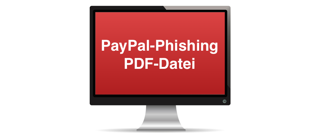 PayPal Phishing E-Mail PDF-Datei