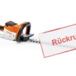 STIHL ruft die Akku-Heckenschere HSA 56 zurück