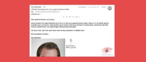 Warnung Bewerbung von Kai Diekmann ist ein Virus