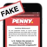 WhatsApp 250 Euro Gutscheine von PENNY ist eine Werbefalle