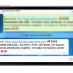 WhatsApp: Lidl-Gutschein ist eine Falle