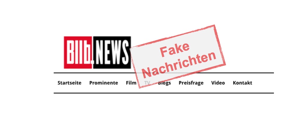 BIlb.News: Fake-Nachrichtenseite im Stil von Bild.de