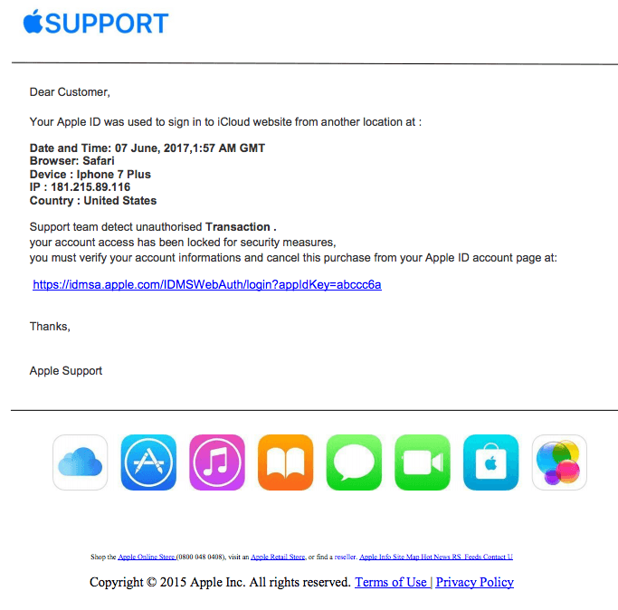 Apple ID PDF Anhang
