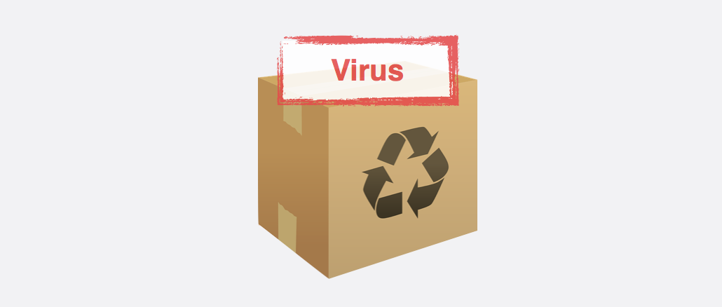 Paket DHL UPS Mail Virus