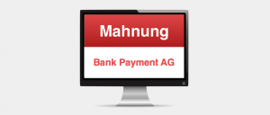 Online Payment AG Mahnung Spam Betrug