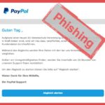 PayPal Phishing Betrug EU-Datenschutz-Verordnung EU-DSGVO