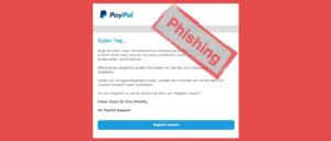 PayPal Phishing Betrug EU-Datenschutz-Verordnung EU-DSGVO