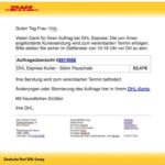 2017-03-24 DHL Express Kurier Phishing Mail