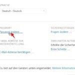 Apple ID-Passwort ändern