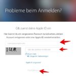 Apple ID-Passwort ändern