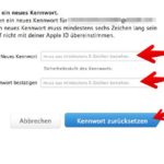 Apple ID-Passwort ändern