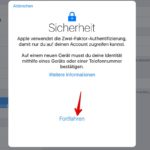 Apple ID Zwei-Faktor-Authentifizierung 5