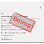 E-Mail Gewinnspiel Apple iPhone Betrug